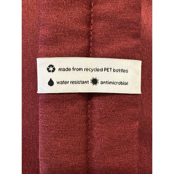 Solo New York Re:Solve Backpack Laptop Sleeve Recycled Red and Gray 16.5"x11.5" - Picture 7 of 8